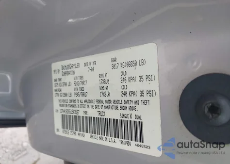 2005 Dodge Ram 1500 Slt/Laramie from USA, damaged, VIN 1D7HA18D55J503527